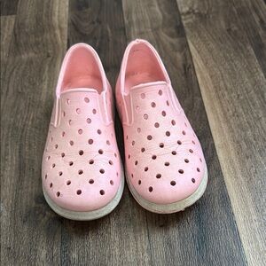 Kids Pink Slip-On Shoes